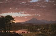 Frederic Edwin Church Mt. Ktaddn painting